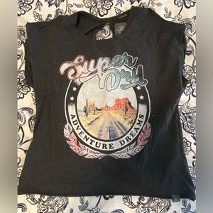 Superdry cold shoulder top